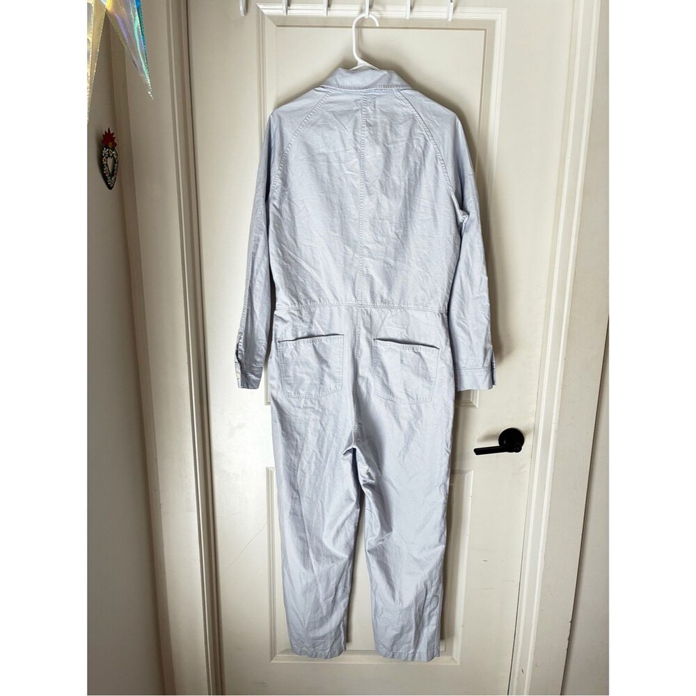 Outerknown Station Utility Jumpsuit Heather Blue Sz M - Picture 4 of 6